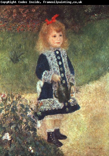Pierre Renoir Girl and Watering Can